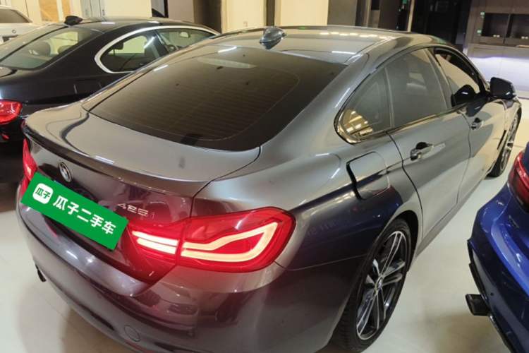 Used BMW 4 Series 2017 425i Gran Coupe Leading Model with M Sport Package Rear Right 45 Deg