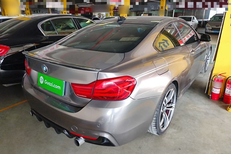 Used BMW 4 Series 2017 430i M Sport Package Rear Right 45 Deg