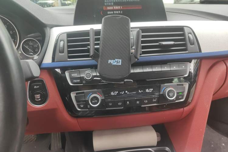 Used BMW 4 Series 2017 425i Gran Coupe Luxury M Sport Package Audio And AC Panel