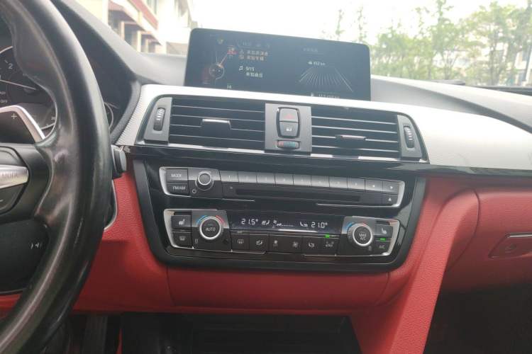 Used BMW 4 Series 2017 430i Convertible M Sport Package Audio And AC Panel
