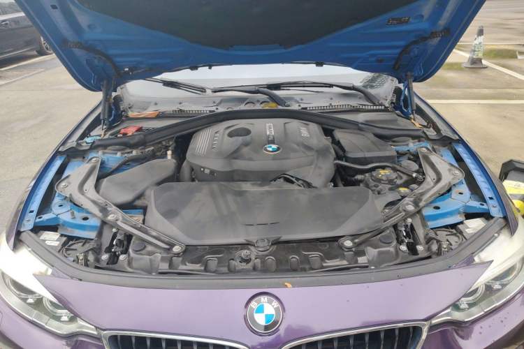 Used BMW 4 Series 2017 430i Convertible M Sport Package Engine Bay