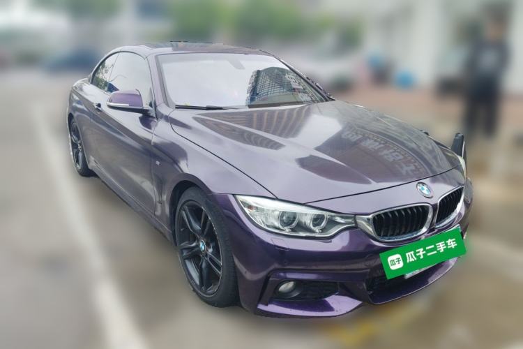 Used BMW 4 Series 2017 430i Convertible M Sport Package Front Right 45 Deg