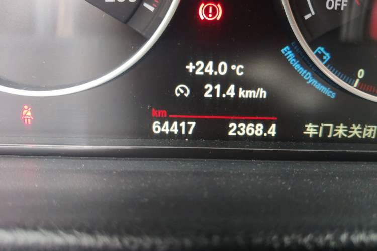 Used BMW 4 Series 2017 430i Convertible M Sport Package Odometer Close Up