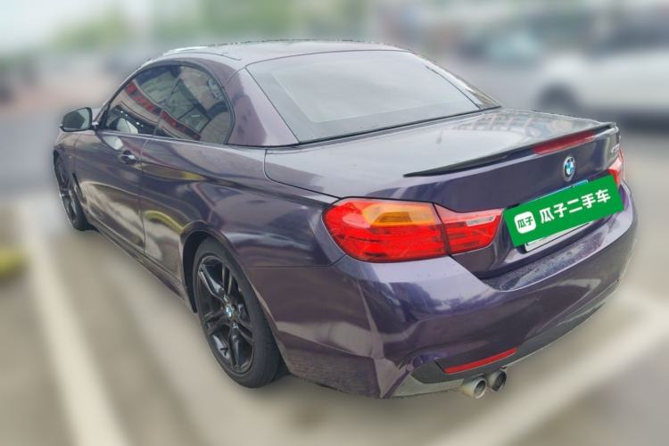 Used BMW 4 Series 2017 430i Convertible M Sport Package Rear Left 45 Deg