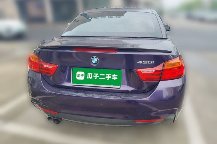 Used BMW 4 Series 2017 430i Convertible M Sport Package Rear