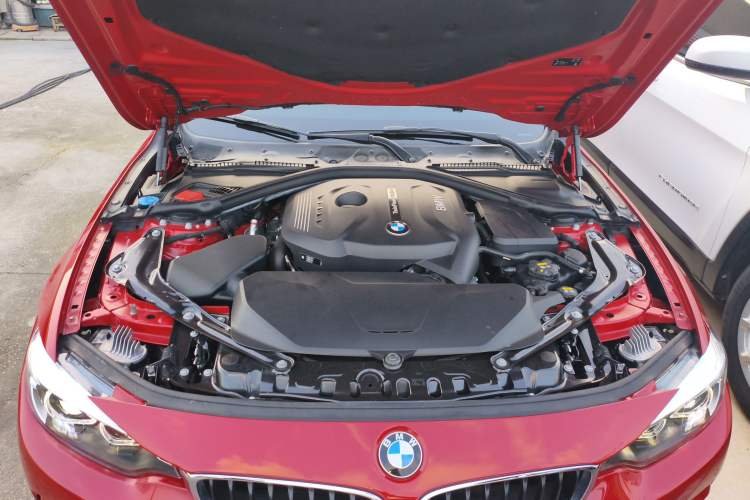 Used BMW 4 Series 2017 425i Convertible M Sport Package Engine Bay