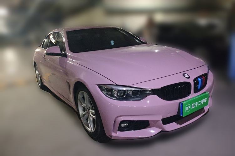 Used BMW 4 Series 2017 425i Convertible M Sport Package Front Right 45 Deg