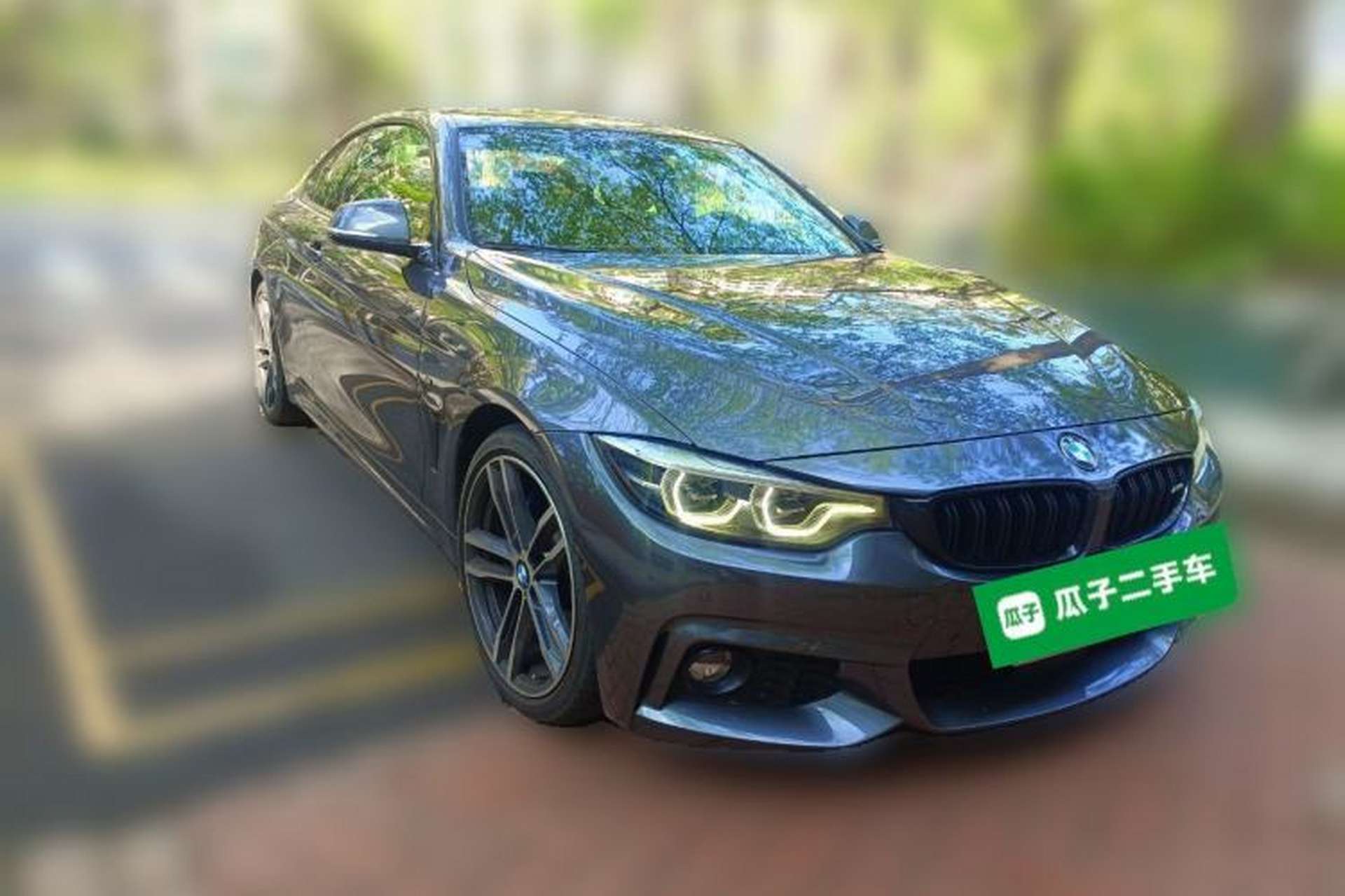 Used BMW 4 Series 2017 440i xDrive M Sport Package Front Right 45 Deg