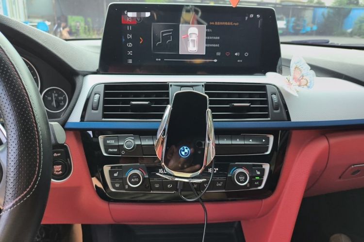Used BMW 4 Series 2017 425i Gran Coupe Luxury M Sport Package Audio And AC Panel