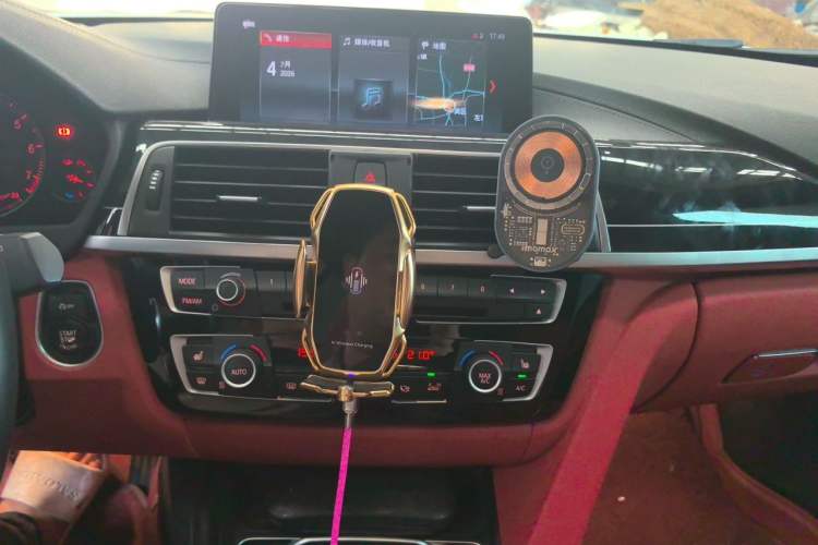 Used BMW 4 Series 2017 430i Convertible M Sport Package Audio And AC Panel