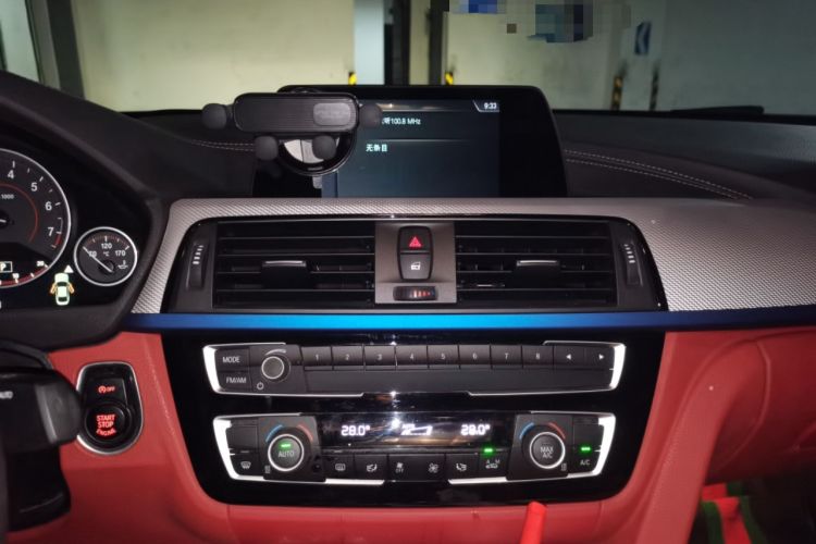 Used BMW 4 Series 2017 430i M Sport Package Audio And AC Panel