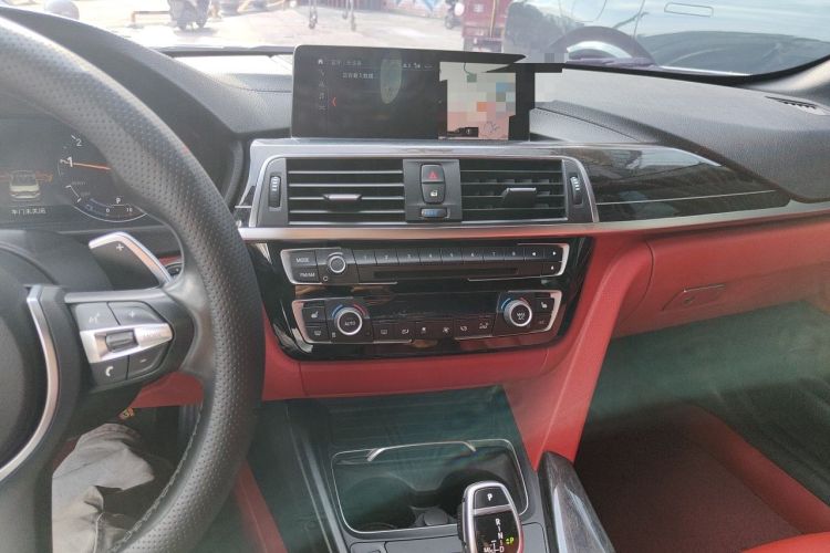 Used BMW 4 Series 2017 430i Convertible M Sport Package Audio And AC Panel