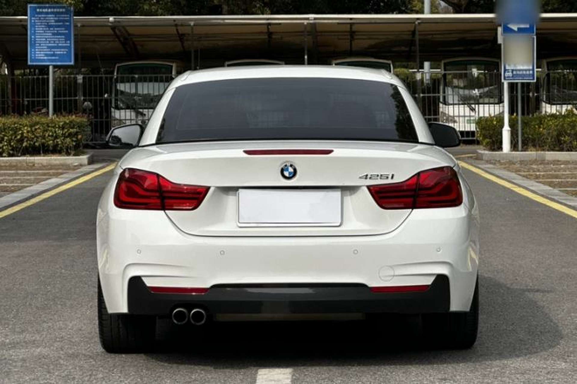 Used BMW 4 Series 2017 425i Convertible M Sport Package Exterior 4
