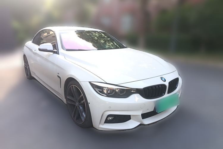 Used BMW 4 Series 2017 425i Convertible M Sport Package Front Right 45 Deg
