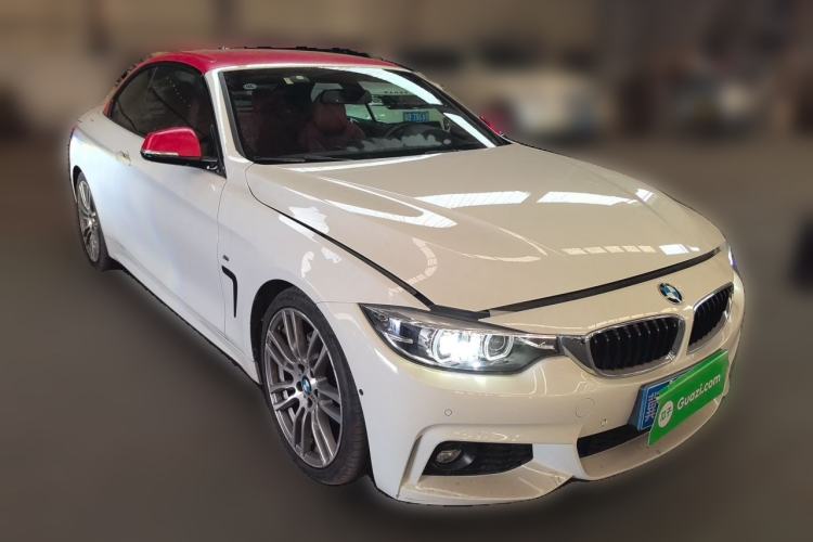 Used BMW 4 Series 2017 430i Convertible M Sport Package Front Right 45 Deg