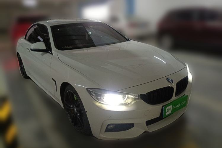 Used BMW 4 Series 2017 425i Convertible M Sport Package Front Right 45 Deg