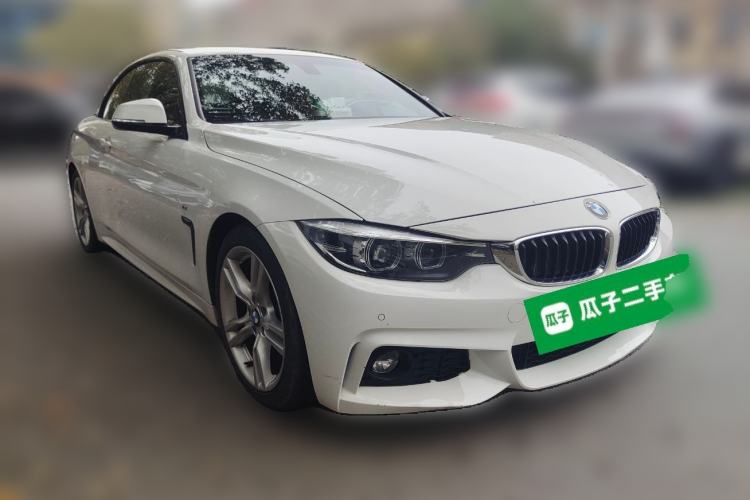 Used BMW 4 Series 2017 425i Convertible M Sport Package Front Right 45 Deg