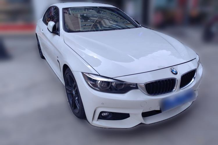 Used BMW 4 Series 2017 425i Convertible M Sport Package Front Right 45 Deg