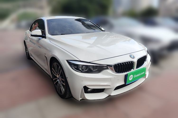 Used BMW 4 Series 2017 430i Convertible M Sport Package Front Right 45 Deg