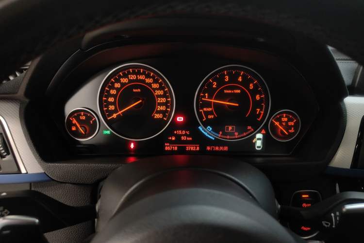 Used BMW 4 Series 2017 425i Gran Coupe Leading Model with M Sport Package Instrument Cluster