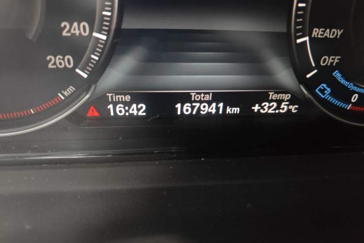 Used BMW 4 Series 2017 430i Gran Coupe M Sport Package Odometer Close Up