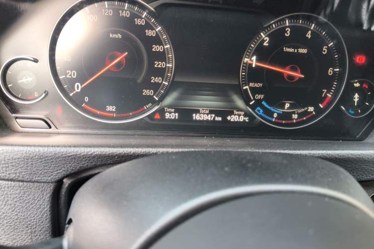 Used BMW 4 Series 2017 430i Gran Coupe M Sport Package Odometer Close Up