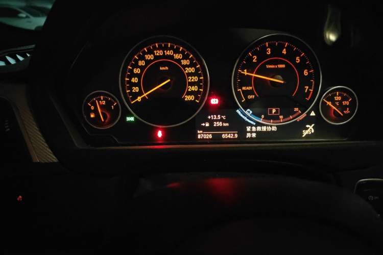 Used BMW 4 Series 2017 425i Gran Coupe Leading Model with M Sport Package Odometer Close Up