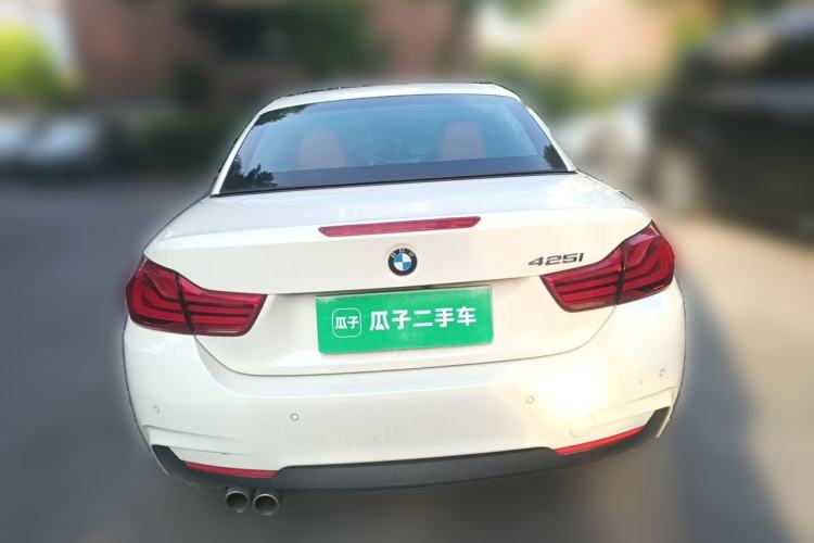 Used BMW 4 Series 2017 425i Convertible M Sport Package Rear