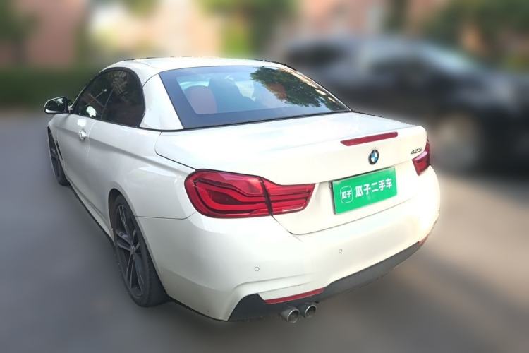 Used BMW 4 Series 2017 425i Convertible M Sport Package Rear Left 45 Deg