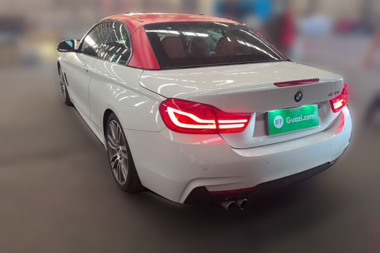 Used BMW 4 Series 2017 430i Convertible M Sport Package Rear Left 45 Deg