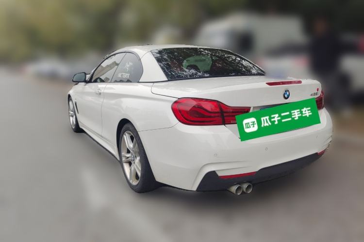 Used BMW 4 Series 2017 425i Convertible M Sport Package Rear Left 45 Deg