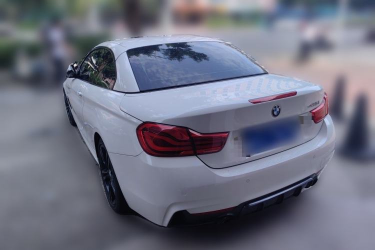 Used BMW 4 Series 2017 425i Convertible M Sport Package Rear Left 45 Deg