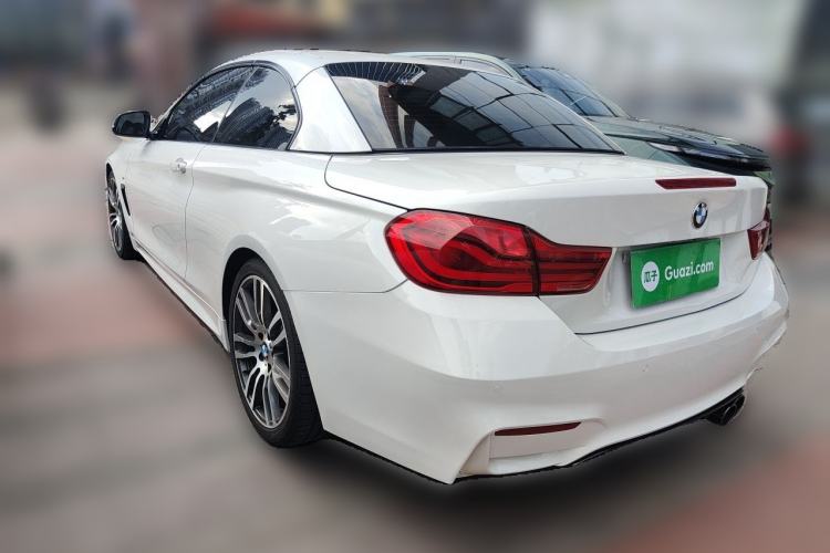 Used BMW 4 Series 2017 430i Convertible M Sport Package Rear Left 45 Deg