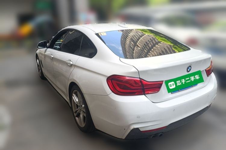 Used BMW 4 Series 2017 425i Gran Coupe Leading Model with M Sport Package Rear Left 45 Deg