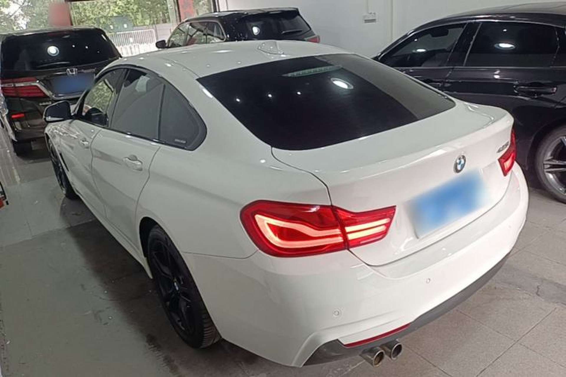 Used BMW 4 Series 2017 425i Gran Coupe Leading Model with M Sport Package Rear Left 45 Deg