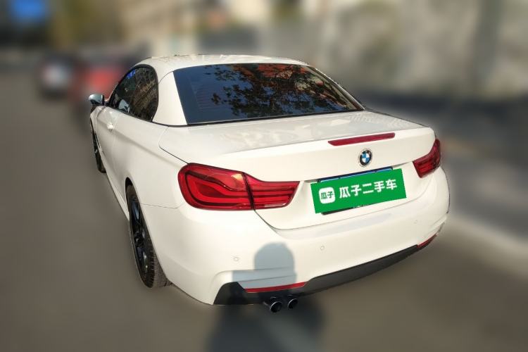 Used BMW 4 Series 2017 425i Convertible M Sport Package Rear Left 45 Deg