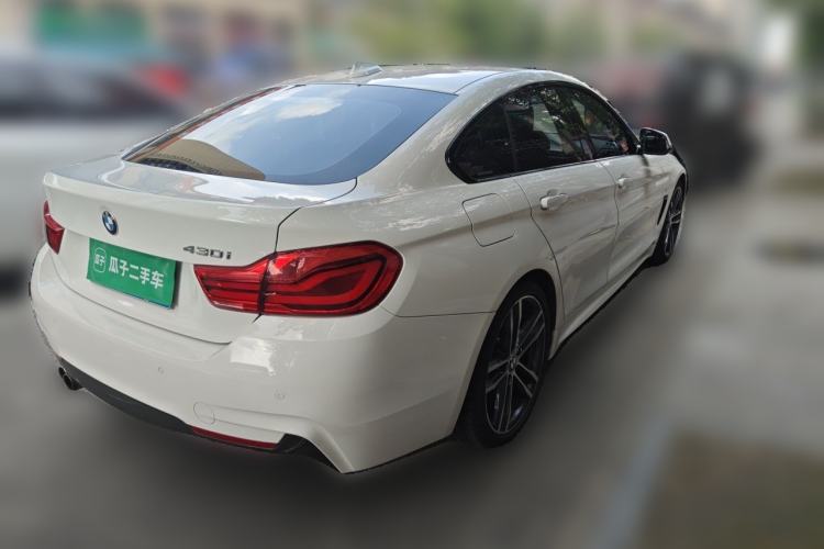 Used BMW 4 Series 2017 430i Gran Coupe M Sport Package Rear Right 45 Deg