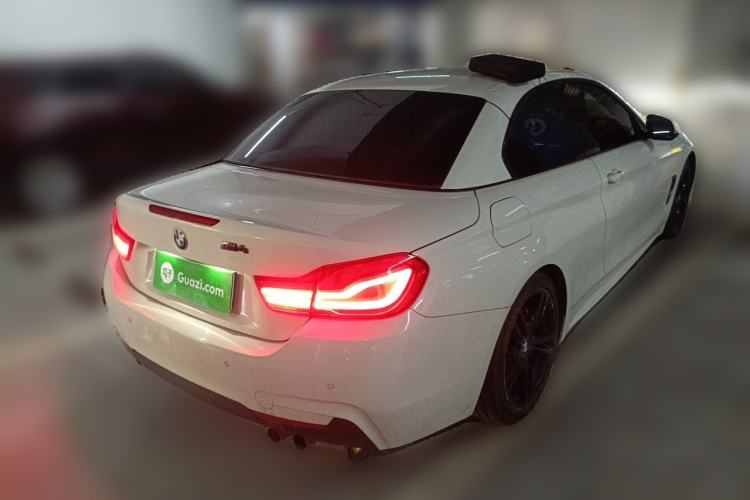 Used BMW 4 Series 2017 425i Convertible M Sport Package Rear Right 45 Deg