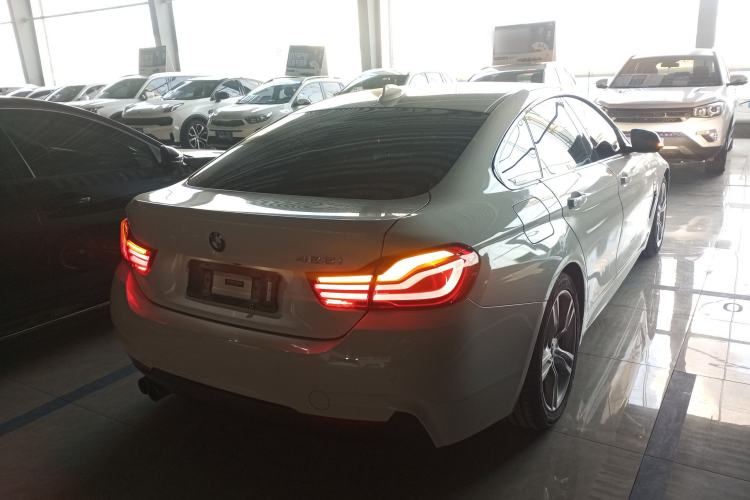 Used BMW 4 Series 2017 425i Gran Coupe Leading Model with M Sport Package Rear Right 45 Deg