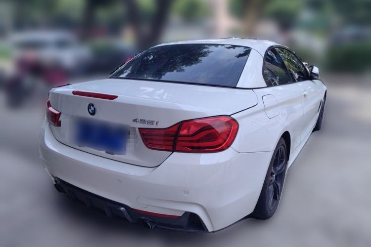 Used BMW 4 Series 2017 425i Convertible M Sport Package Rear Right 45 Deg