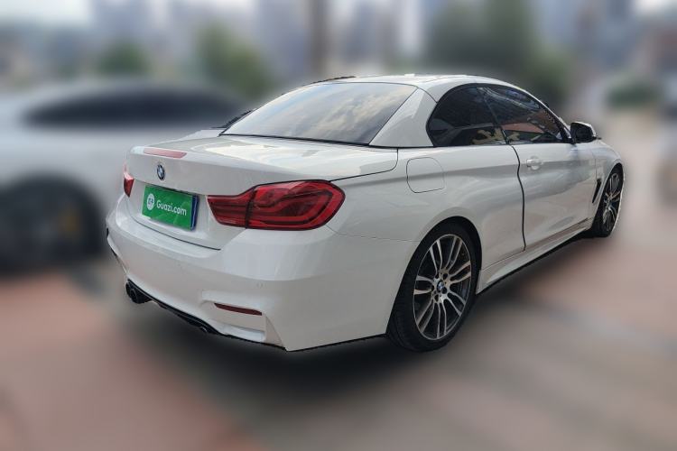 Used BMW 4 Series 2017 430i Convertible M Sport Package Rear Right 45 Deg