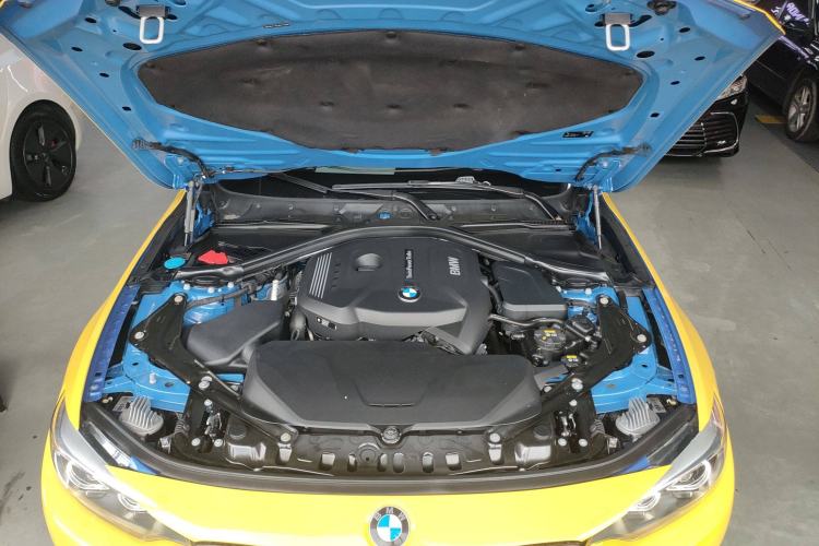 Used BMW 4 Series 2017 425i Convertible M Sport Package Engine Bay