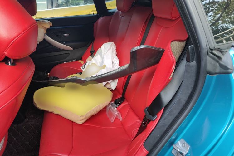 Used BMW 4 Series 2019 425i Gran Coupe M Sport Package Left Rear Seat
