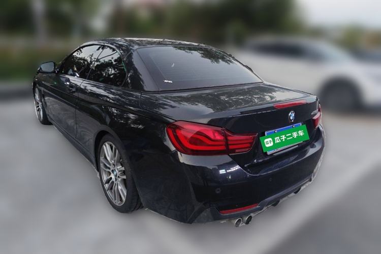 Used BMW 4 Series 2019 430i Convertible M Sport Night Edition Rear Left 45 Deg