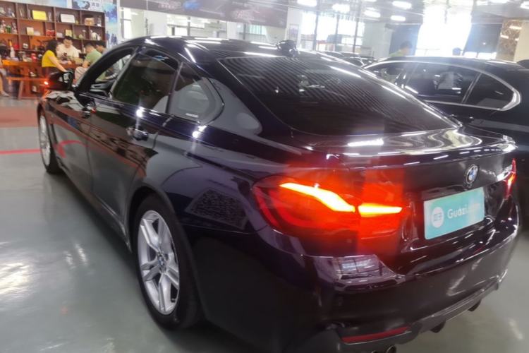 Used BMW 4 Series 2019 425i Gran Coupe M Sport Night Edition Rear Left 45 Deg