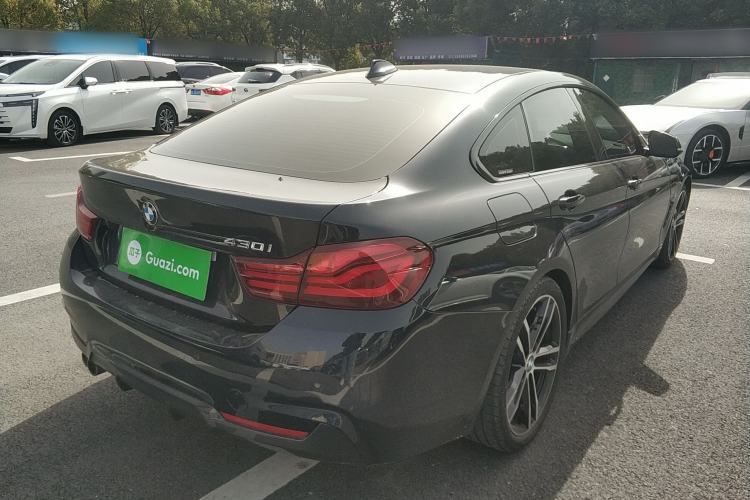Used BMW 4 Series 2019 430i Gran Coupe M Sport Night Edition Rear Right 45 Deg