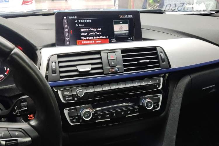 Used BMW 4 Series 2019 425i Gran Coupe M Sport Package Audio And AC Panel