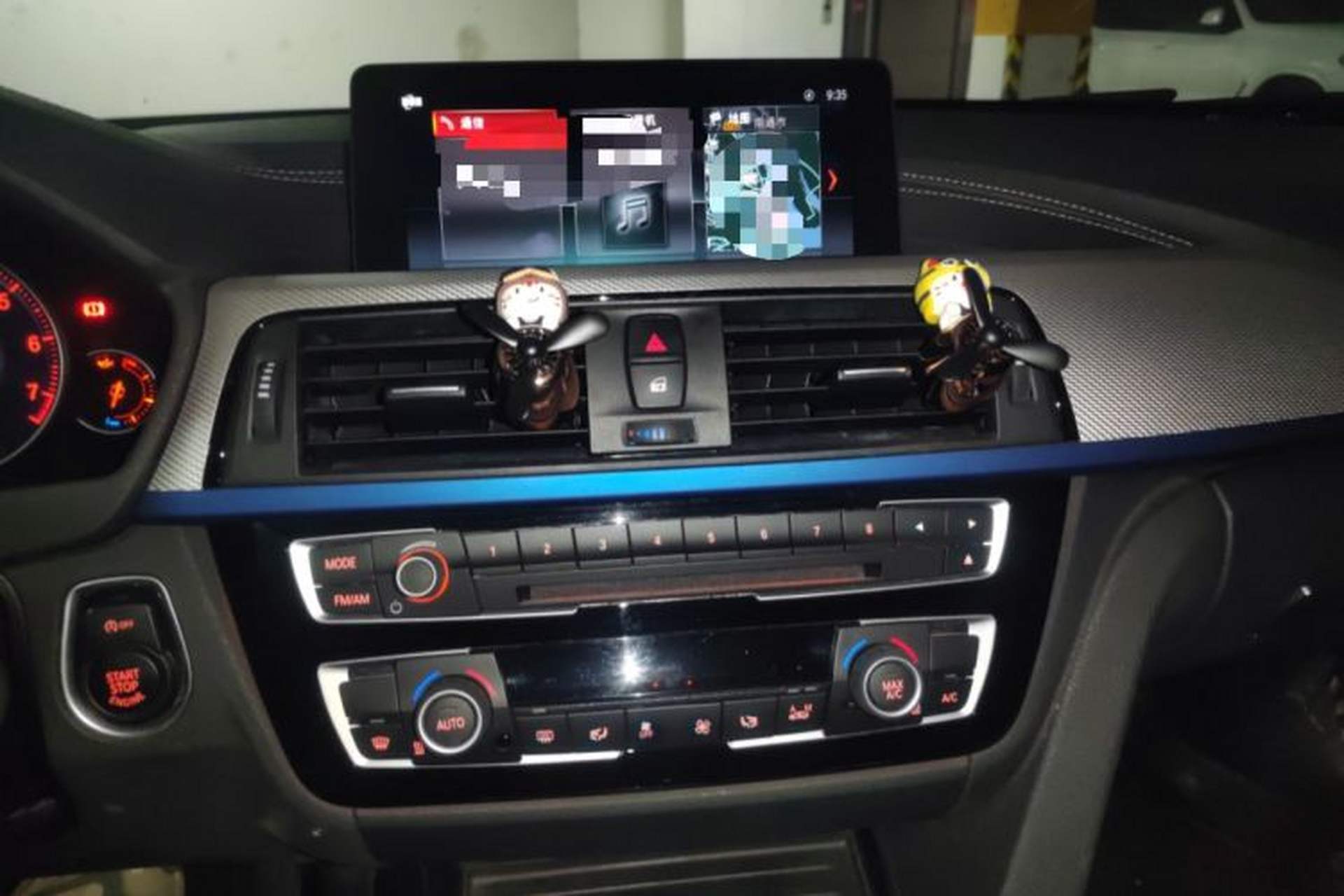 Used BMW 4 Series 2019 425i Gran Coupe M Sport Package Audio And AC Panel