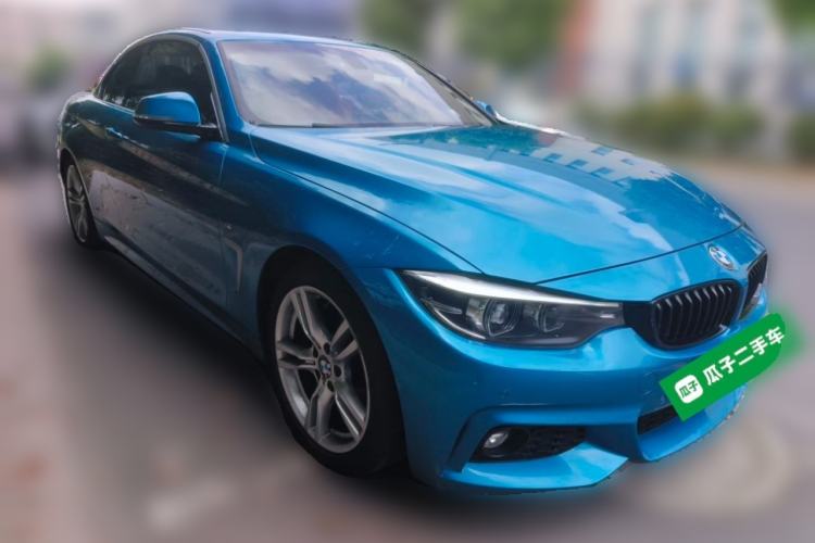 Used BMW 4 Series 2019 425i Convertible M Sport Package Front Right 45 Deg