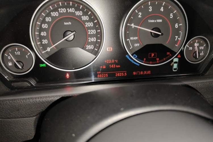 Used BMW 4 Series 2019 425i Gran Coupe M Sport Package Odometer Close Up